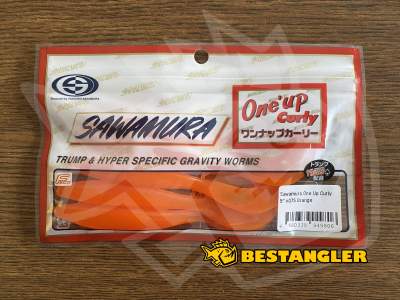 Sawamura One Up Curly 5" #075 Orange