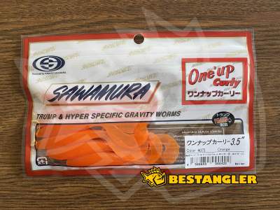 Sawamura One Up Curly 3.5" #075 Orange