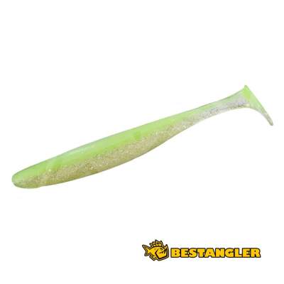 O.S.P DoLive Shad 3.5" Lime Chart Back Shiner TW184