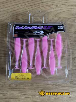 O.S.P DoLive Shad 3.5" Bubble Gum Pink W036