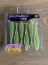 O.S.P DoLive Shad 4" Lime Chart Back Shiner TW184