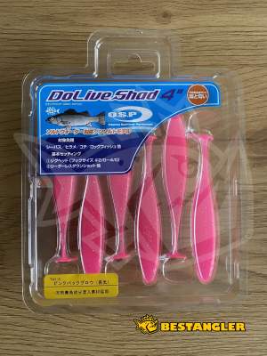 O.S.P DoLive Shad 4" SW Pink Back Glow TW110