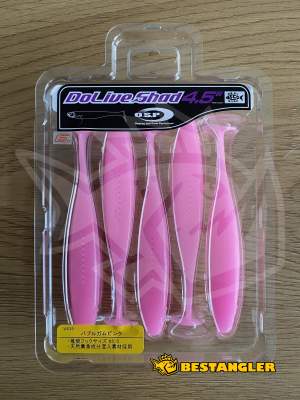 O.S.P DoLive Shad 4.5" Bubble Gum Pink W036