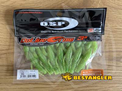 O.S.P DoLive Craw 3" Lime Chart W007