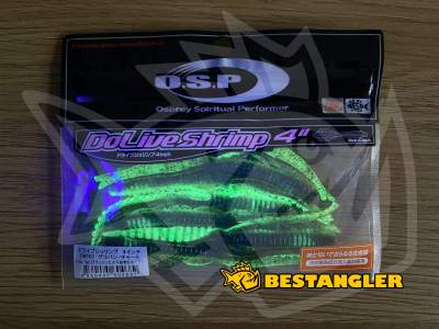 O.S.P DoLive Shrimp 4" Green Pumpkin/Chart TW107 - UV