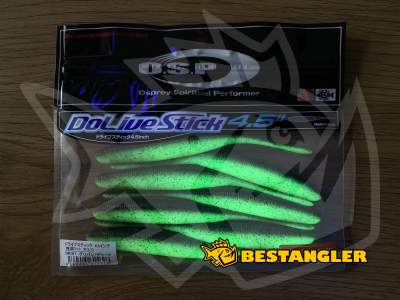 O.S.P DoLive Stick 4.5" Green Pumpkin/Chart TW107 - UV