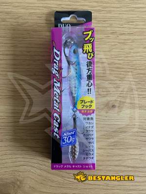 DUO Drag Metal Cast Shot 30g Blue Pink Sardine PHA0187