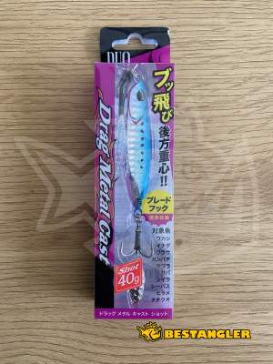 DUO Drag Metal Cast Shot 40g Blue Pink Sardine PHA0187