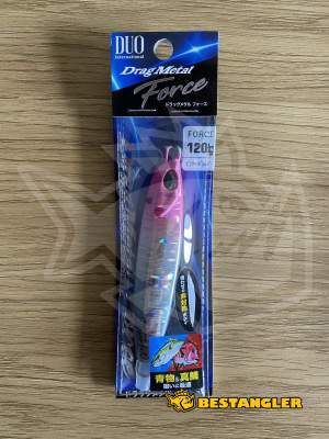 DUO Drag Metal Force 120g Pink Head Silver PPA0523