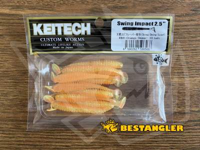 Keitech Swing Impact 2.5" Orange Shiner - #441