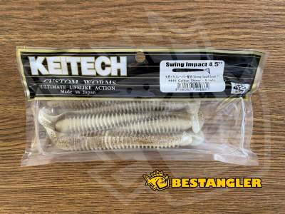 Keitech Swing Impact 4.5" Golden Shiner - #444