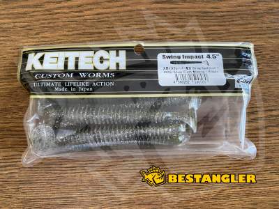 Keitech Swing Impact 4.5" Silver Flash Minnow - #416