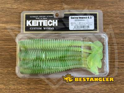Keitech Swing Impact 4.5" Lime / Chartreuse - #424