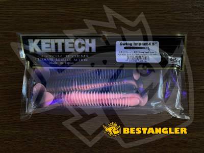 Keitech Swing Impact 4.5" Lee La Bubblegum - CT#09 - UV