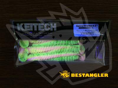 Keitech Swing Impact 4.5" Motoroil / Pink - CT#16 - UV