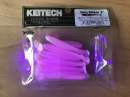 Keitech Easy Shiner 2" Bubblegum Shad - #442 - UV