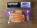 Keitech Easy Shiner 2" Orange Shiner - #441 - UV