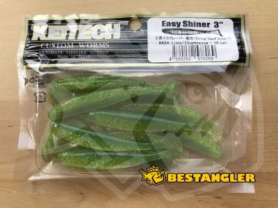 Keitech Easy Shiner 3" Lime / Chartreuse - #424