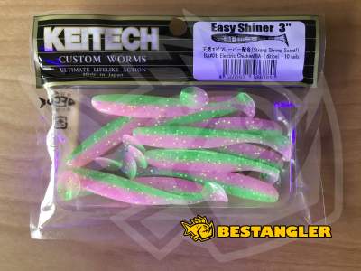 Keitech Easy Shiner 3" Electric Chicken - BA#01 - UV