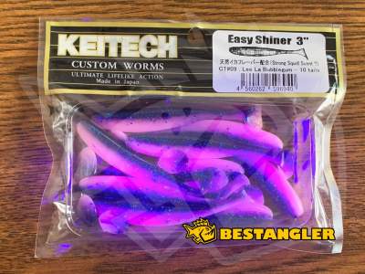 Keitech Easy Shiner 3" Lee La Bubblegum - CT#09 - UV