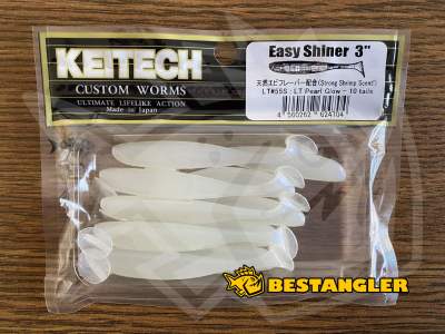 Keitech Easy Shiner 3" Pearl Glow - LT#55