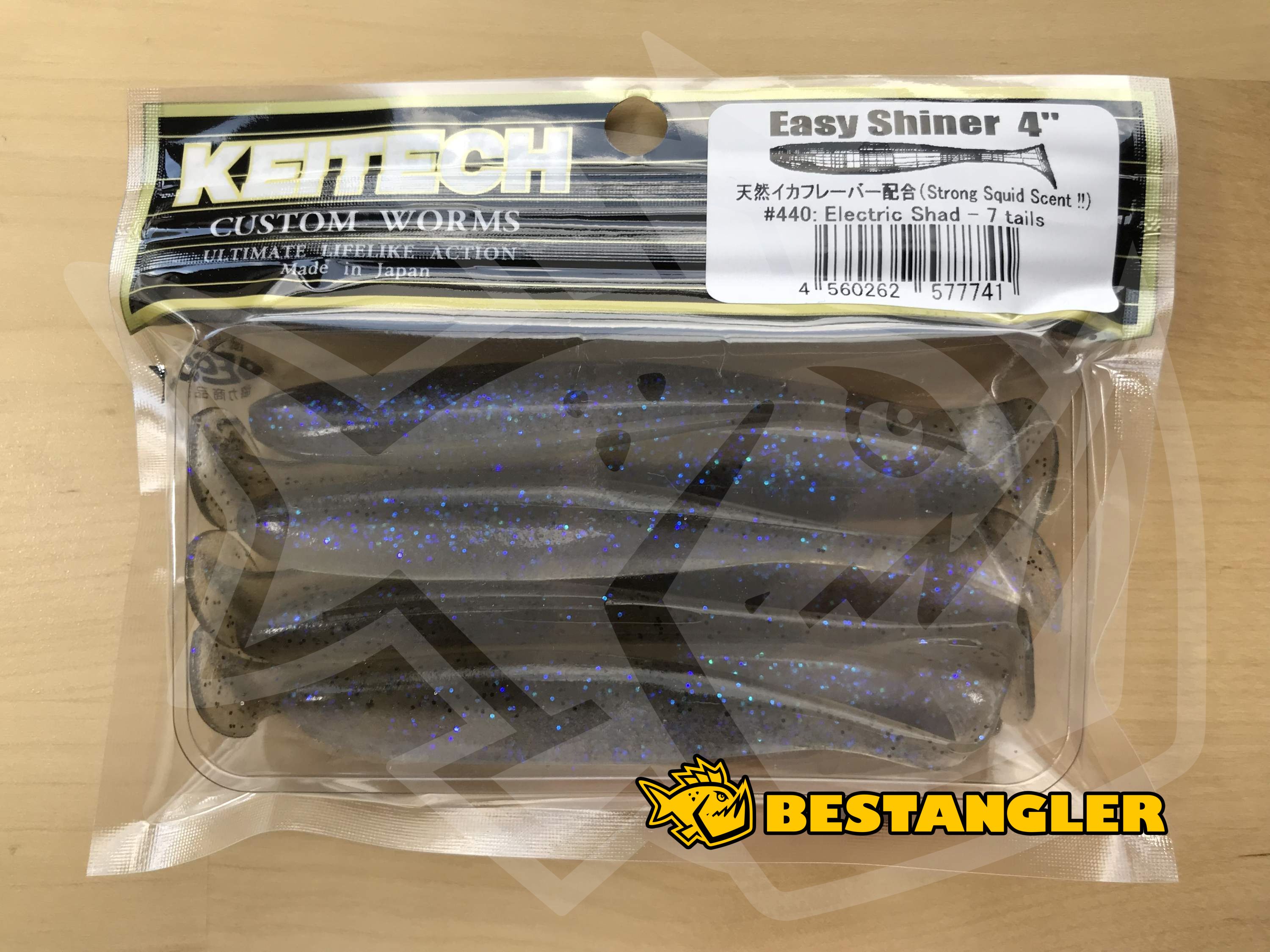 Keitech Easy Shiner 4 Electric Shad