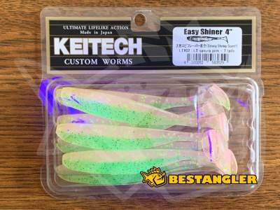 Keitech Easy Shiner 4" Sakura Pink - LT#02 - UV