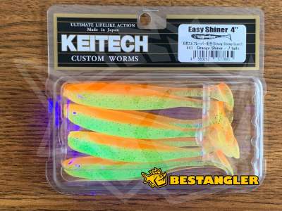 Keitech Easy Shiner 4" Orange Shiner - #441