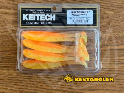Keitech Easy Shiner 4" Orange Shiner - #441