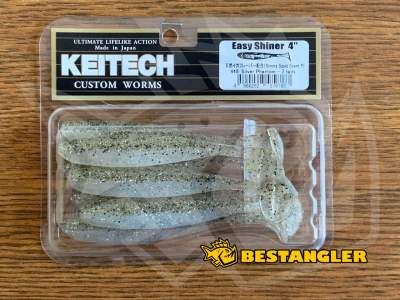 Keitech Easy Shiner 4" Silver Phantom - #448