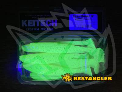 Keitech Easy Shiner 4" Toxic Chart - LT#25 - UV