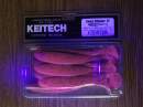 Keitech Easy Shiner 4" Chameleon / Black & Blue FLK - CT#21 - UV