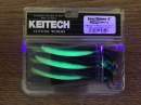 Keitech Easy Shiner 4" Fire Shad - CT#20