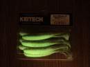 Keitech Easy Shiner 4" Watermelon Red / Glow - CT#24 - GLOW