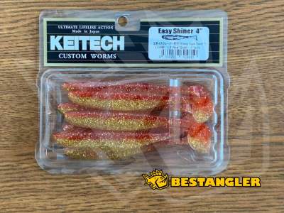 Keitech Easy Shiner 4" Red Gold - LT#46