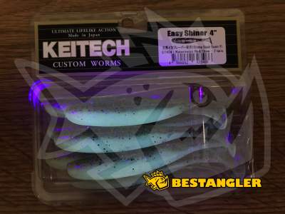 Keitech Easy Shiner 4" Watermelon Red / Glow - CT#24 - UV