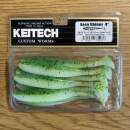 Keitech Easy Shiner 4" Chartreuse Pepper Shad - CT#30