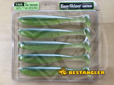 Keitech Easy Shiner 5" Lime / Chartreuse - #424