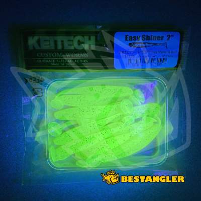 Keitech Easy Shiner 2" Toxic Chart - LT#25 - UV