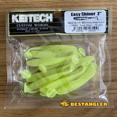 Keitech Easy Shiner 2" Toxic Chart - LT#25
