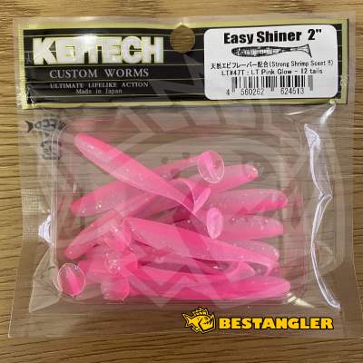 Keitech Easy Shiner 2" Pink Glow - LT#47