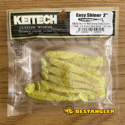 Keitech Easy Shiner 2" Chart Red Gold - LT#56