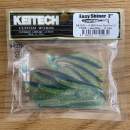 Keitech Easy Shiner 2" Lime / Blue - CT#26
