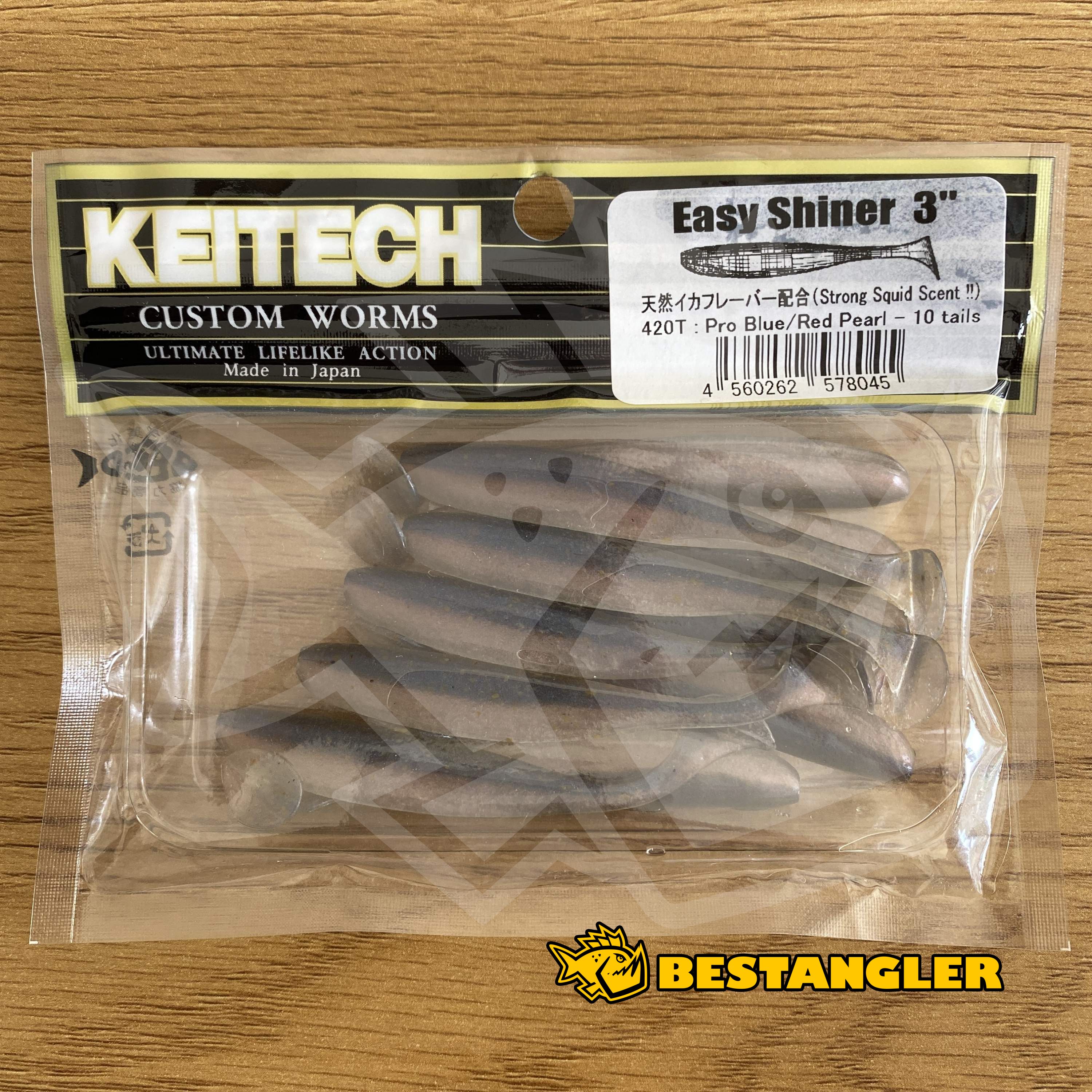 Keitech Easy Shiner 3 Pro Blue / Red Pearl