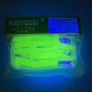 Keitech Easy Shiner 3" Toxic Chart - LT#25 - UV