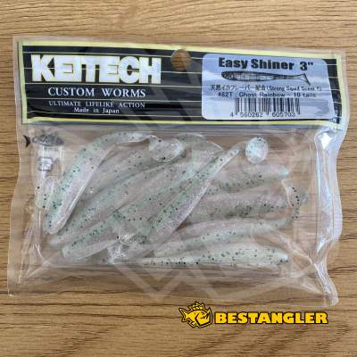 Keitech Easy Shiner 3" Ghost Rainbow - #482