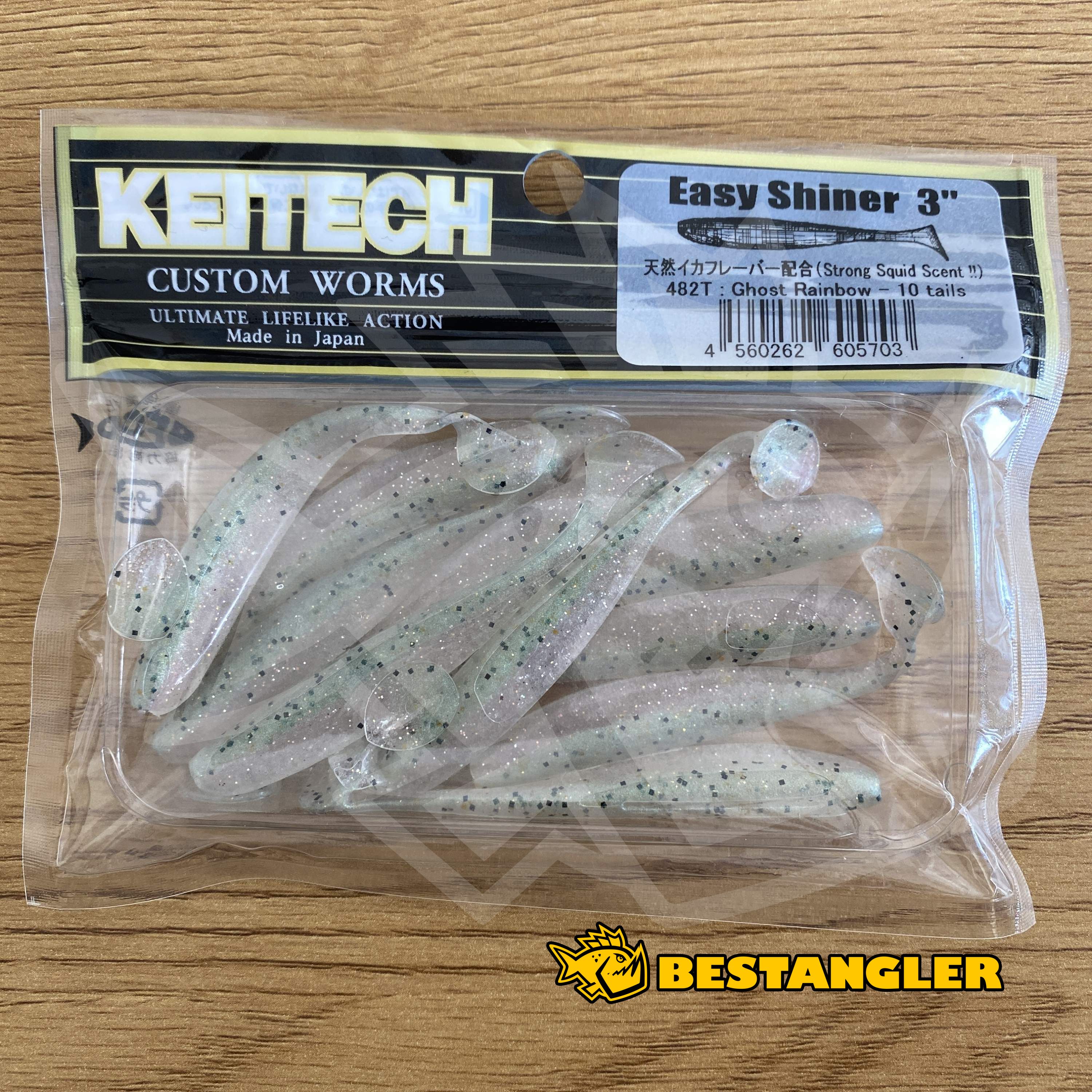 Keitech Easy Shiner 3 Ghost Rainbow