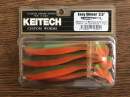 Keitech Easy Shiner 3.5" UV Lime / Orange - CT#27
