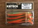 Keitech Easy Shiner 3.5" UV Lime / Orange - CT#27