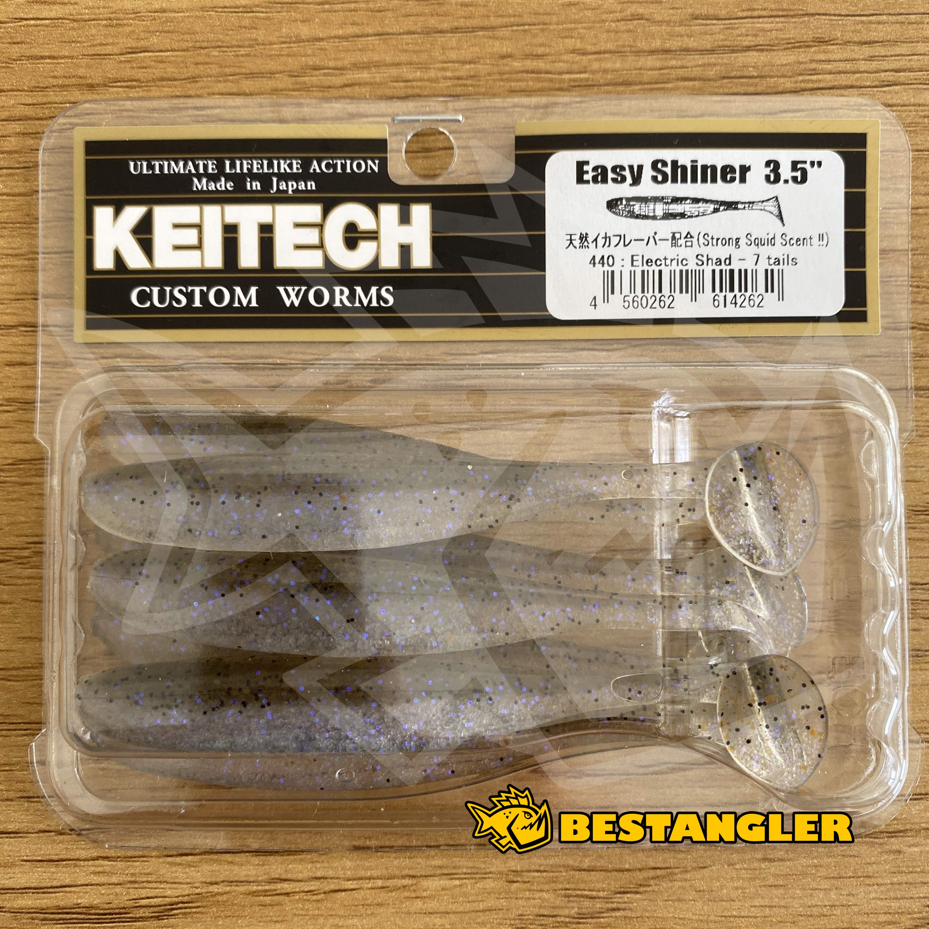 Keitech Easy Shiner 3.5 Electric Shad